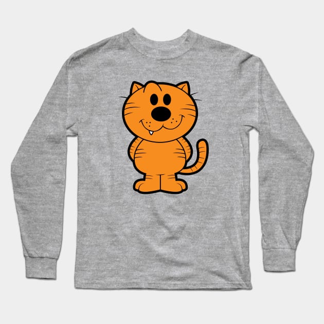 Cute Heathcliff Long Sleeve T-Shirt by nataliawinyoto